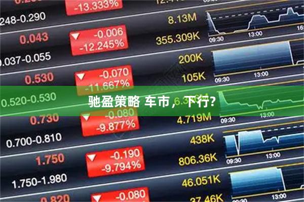 驰盈策略 车市，下行?